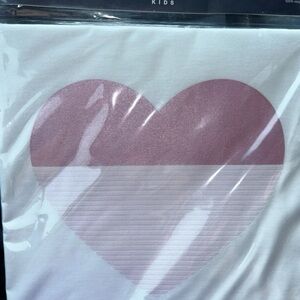 Pink Heart PJ set Gap Kids sz12 NWT